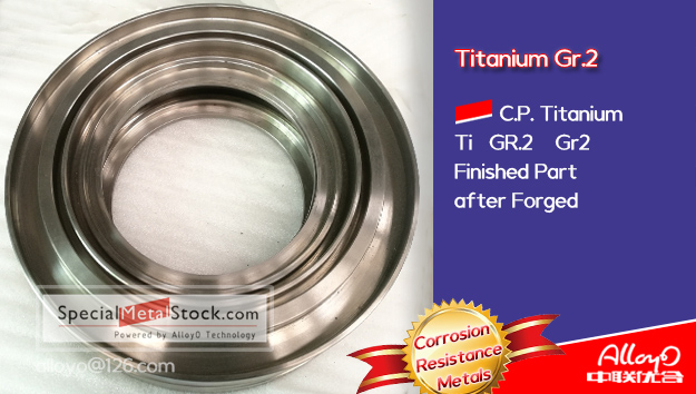 GR2 GR.2 Titanium forgings